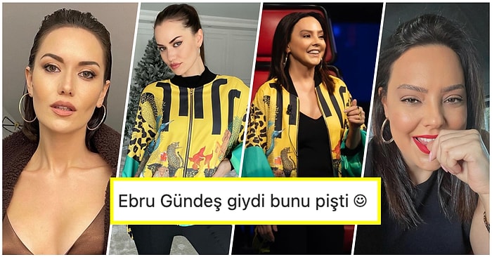 Aynı Ceketle Bir Gün Arayla Poz Veren Fahriye Evcen ve Ebru Gündeş Sosyal Medyayı İkiye Böldü 🔥