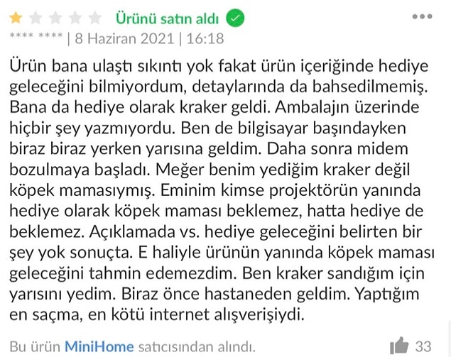 17. Ödül maması olmuş biraz... 😬