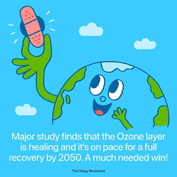 22. "Yürütülen birçok çalışmanın sonucu olarak ozon tabakasının artık tehlike içerisinde olmadığı ve 2050 yılında tam olarak düzeleceği kanıtlandı."