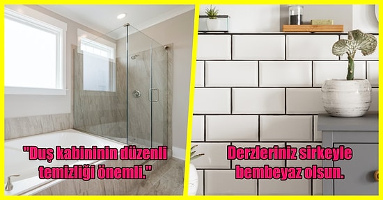 Kimyasalsız ve Zehirsiz de Temizlik Mümkün! A'dan Z'ye Banyo Temizliği ve Doğal Temizlik Ürün Tarifleri