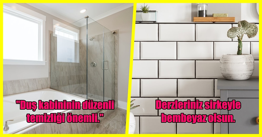 Kimyasalsız ve Zehirsiz de Temizlik Mümkün! A'dan Z'ye Banyo Temizliği ve Doğal Temizlik Ürün Tarifleri