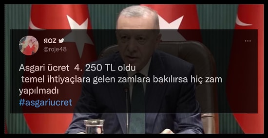 Asgari Ücretin 4250 TL Olarak Açıklanmasından Sonra Vatandaşlardan Gelen Düşündürücü Tepkiler