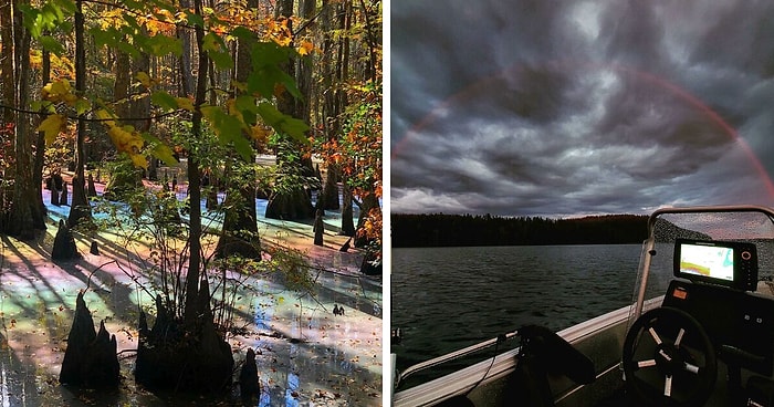 15 фото, когда людям посчастливилось удачно сделать снимок радуги