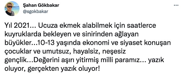 Sadece biz değil, ünlüler de öyle! Şahan Gökbakar, günlerdir attığı tweetlerle gündemi endişe içinde takip ediyor.