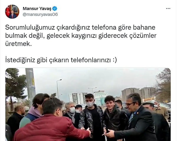 Görüntüleri sosyal medya hesabından da paylaşan Yavaş, şu ifadeleri kullandı: