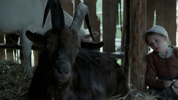 12. 'The Witch' filminde Black Phillip'in şarkısı.