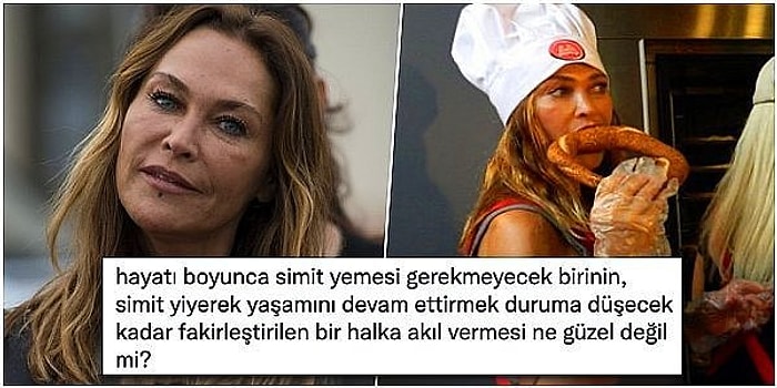 Hülya Avşar 'Gerekirse Simit Yiyerek Bu Zor Günleri Aşacağız' Diyerek Halka Çığır Açan Ekonomi Dersi Verdi!