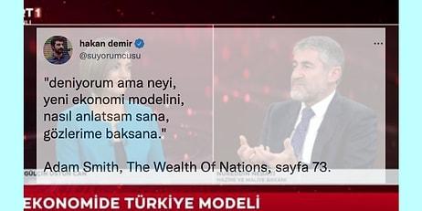 Hazine ve Maliye Bakanı Nebati'nin "Gözlerime Bakar mısınız?" Sözlerine Gelen Birbirinden İlginç Tepkiler