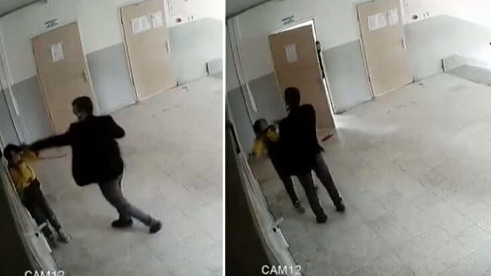 Böyle Öğretmen Olmaz Olsun! Sınıftan Çıkardığı Öğrencisini Tekme ve Yumruklarla Dövdü