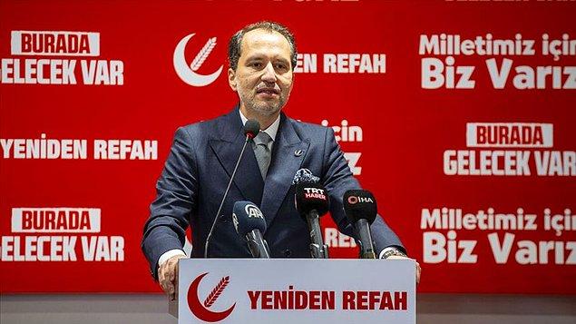 11. Yeniden Refah Partisi Genel Başkanı Fatih Erbakan - 22 bin 286 haber
