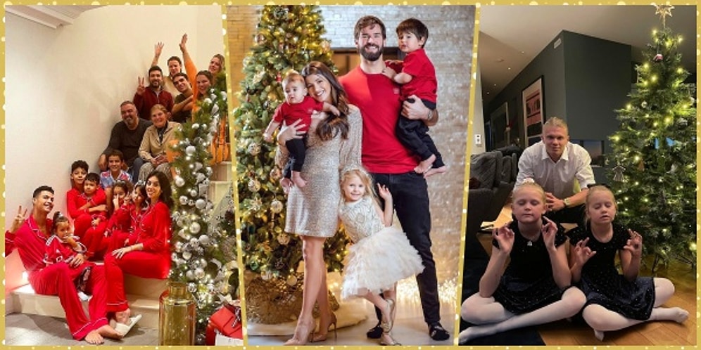 İmrendik! Futbol Dünyasının Yıldızlarının Noel Pozları Gözleri Kamaştırdı