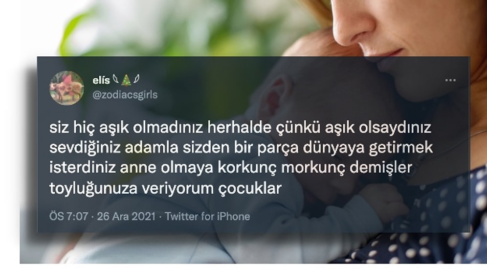 Çocuk Yapmak İçin Aşık Olmak Gerektiğini Söyleyen Kadına Anne Olmak İstemeyenler Tepki Gösterdi