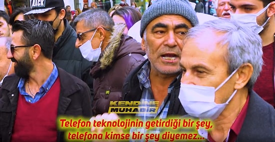 Bugüne Kadar Gördüğünüz Tüm R'leri Unutun! Ağzına Telefon Sokulan Dayı: 'Telefona Kimse Bir Şey Diyemez'