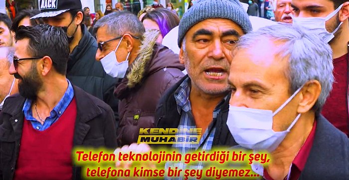 Bugüne Kadar Gördüğünüz Tüm R'leri Unutun! Ağzına Telefon Sokulan Dayı: 'Telefona Kimse Bir Şey Diyemez'