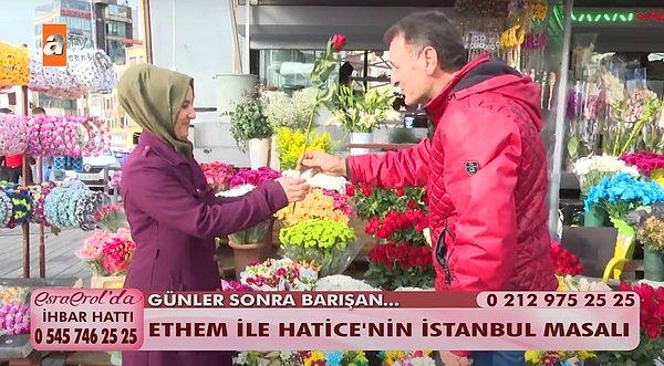 Hatice Kanbay çocuklarını alarak İstanbul'a geldi. Esra Erol'da ekibiyle çıktıkları İstanbul turu, 12 yıllık evli çiftin ikinci balayı oldu. Gezide oldukça romantik anlar yaşandı.