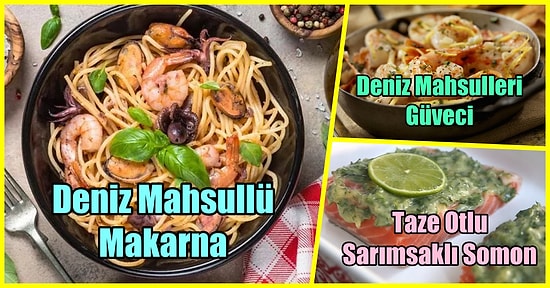 Yılbaşı Sofraları İçin Deniz Ürünleri ile Hazırlayabileceğiniz Birbirinden Lezzetli 3 Tarif