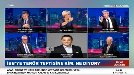 İBB'ye Teftiş Tartışması: Nedim Şener ve Murat Ongun Canlı Yayında Birbirine Girdi