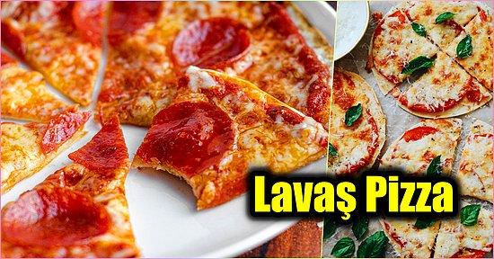 Dünyanın En Pratik Pizzası! Sadece 10 Dakikada Hazır: Lavaş Pizza Tarifi