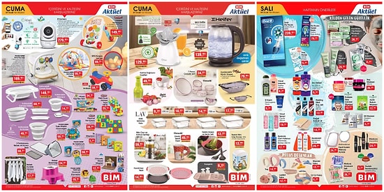 4 - 7 Ocak BİM Aktüel İndirim Kataloğu