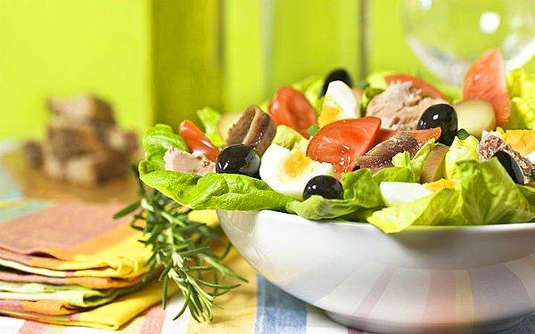 5. Fransız mutfağından: Niçoise salatası tarifi