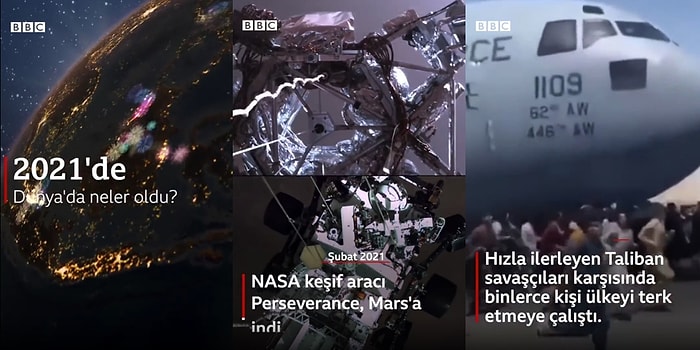 BBC 2021 Rewind Videosunu Paylaştı: 2021 Yılında Dünya'da Neler Yaşandı?