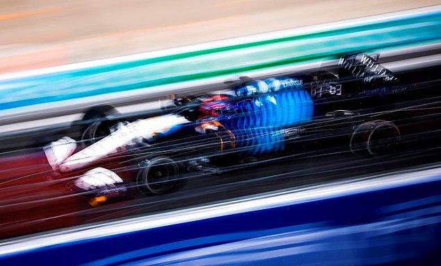 35. F1 Rusya Grand Prix'nde Williams' pilotu George Russell