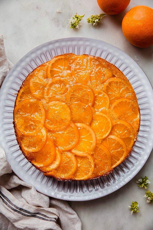 Görüntüsüne aşık olacağınız portakallı kek tarifi