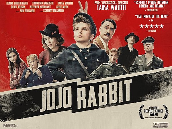 4. Jojo Rabbit / Tavşan Jojo (2019) - IMDb: 7.9