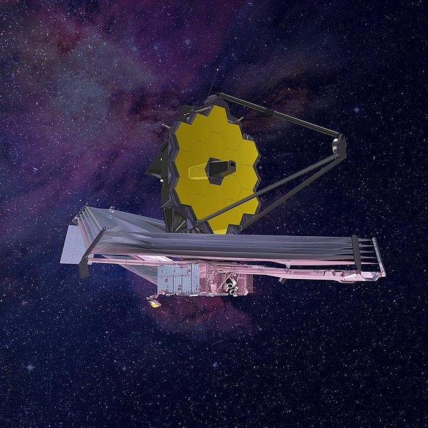 8. James Webb Uzay Teleskobu'nun yeni verileri Dünya'ya göndermesi