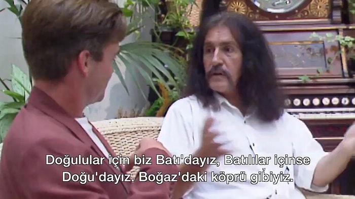 1991 Yılında Barış Manço'nun İngiliz Muhabirin Gözlerine Bakarak ' İngiltere Dostumuz Değil' Dediği Anlar