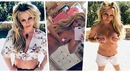 'Anne Bak Kraliçe Çıplak!' Dünyaca Ünlü Şarkıcı Britney Spears'ın Yeni Paylaşımı Gündeme Oturdu!