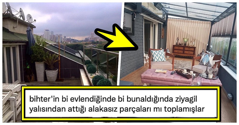'Kimin Kocası Bu?' Konseptiyle Havadar Teraslarını Yeni Gelin Salonuna Çeviren Kullanıcı Goygoycuların Dilinde