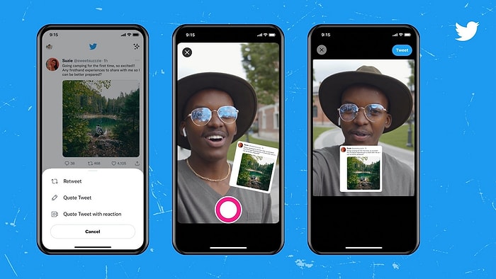 Twitter, TikTok Tarzı Tepki Videolarını Test Ediyor