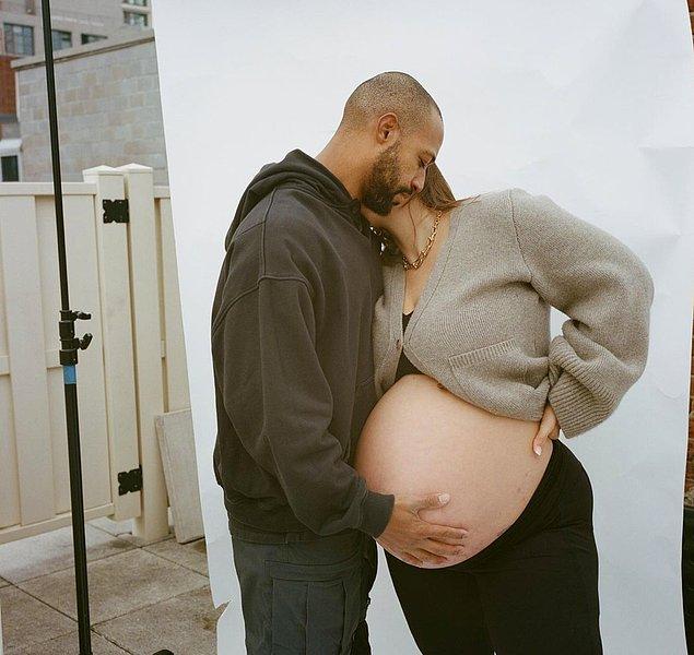 40 haftalık hamile olan ünlü yıldız, ikiz bebek bekliyor. 😍