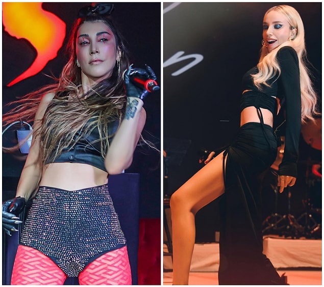 Onların konserleri hem görsel hem de sanatsal bir şölen oluyor anlayacağınız. 😍