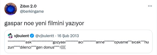 10. Şöyle ortaya karışık, aşırı anlaşılmayan ama çarpıcı bir de seksli olsun.