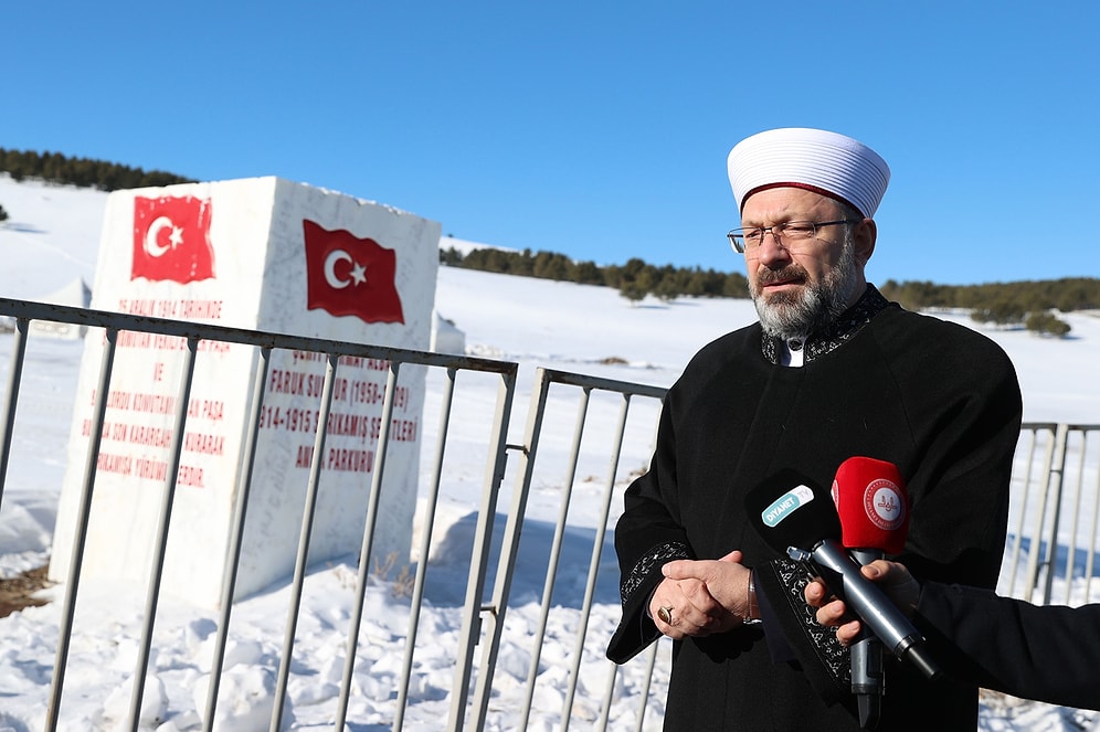Dedelerinin Sarıkamış'ta Savaştığını Söyleyen Erbaş: 'Çarık Parçalarını Kızartarak Yemişler'
