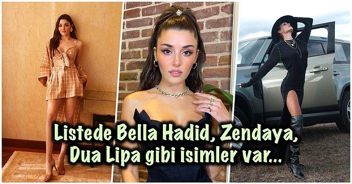 Güzelliği ile Görenleri Büyüleyen Başarılı Oyuncu Hande Erçel Türkiye'nin En Şık Kadını Seçildi!