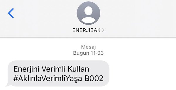 Her gün zamlara uyanan bir toplum olarak bu kez de bu SMS'e uyandık...