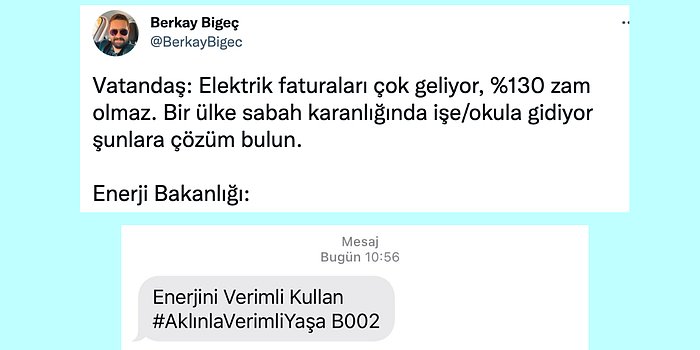 Enerji Bakanlığı'nın Ofansif Mizah İçeren SMS'i Twitter'ın Gündeminde