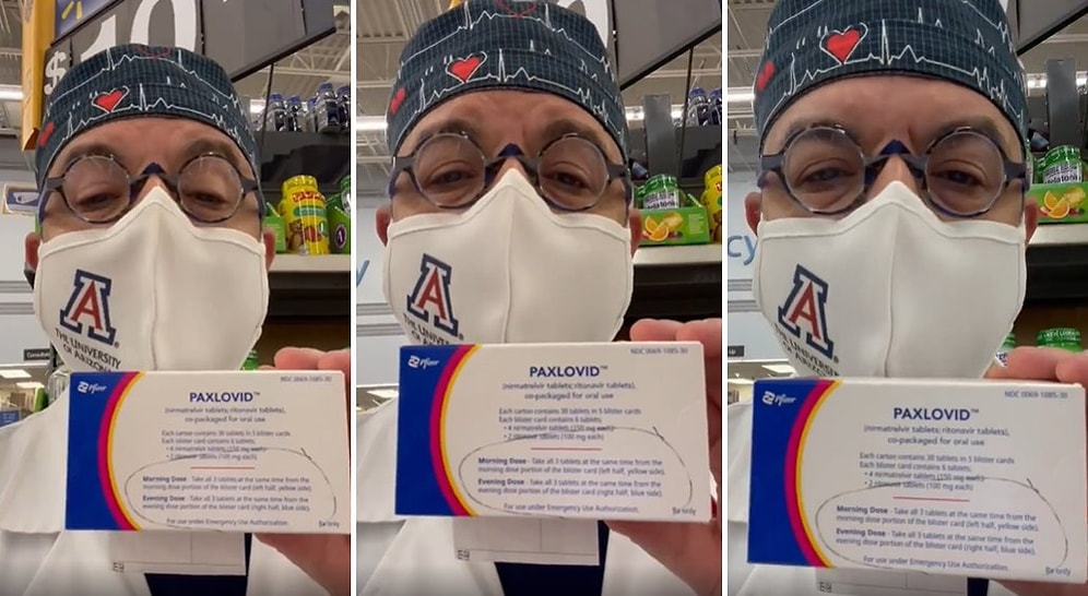 Pfizer'ın Geliştirdiği 'Paxlovid' İlacının ABD'de Ücretsiz Olarak Dağıtılmaya Başlandığı İddia Edildi