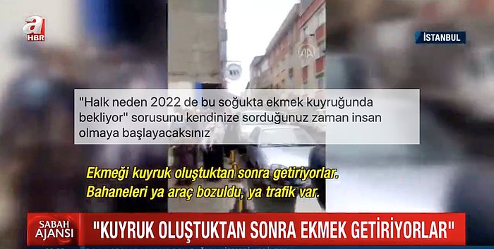 A Haber Bildiğiniz Gibi: Ekmek Kuyruklarının Nedeni Ekmeğin Geç Gelmesiymiş