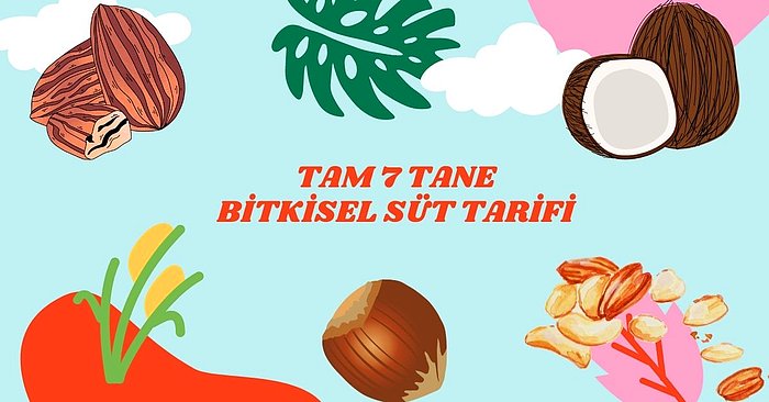 Veganlar İçin Evde Hazırlanabilecek Birbirinden Güzel 7 Bitkisel Süt Tarifi