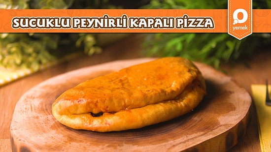 Hamurişi Severler Buraya! Bol Peynirli Kapalı Pizza Nasıl Yapılır?