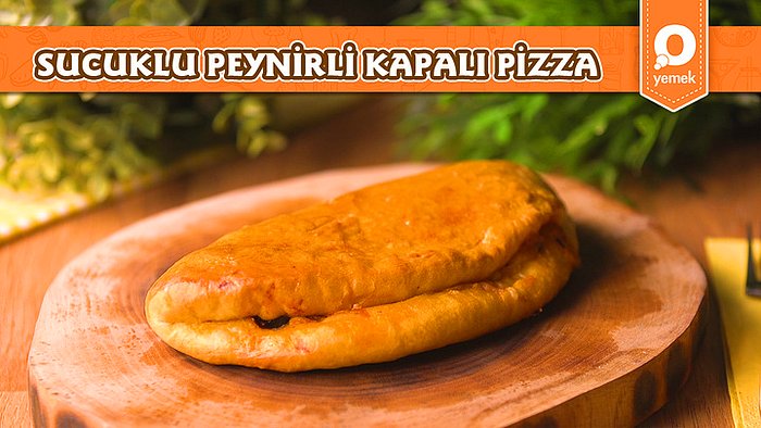 Hamurişi Severler Buraya! Bol Peynirli Kapalı Pizza Nasıl Yapılır?