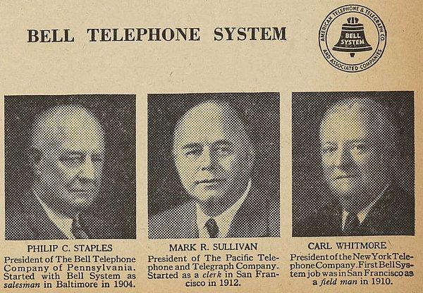 Open Culture tarafından yayınlanan 1953 tarihli “Telefonların geleceğinden kaçış yok” yerel gazete haberinde Mark Sullivan, telefonların nasıl evrim geçireceğini kendi kehanetim diyerek anlatmış.