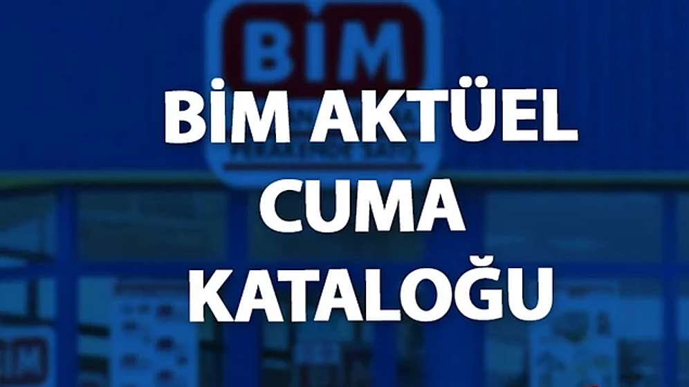 Bim Aktüel Kataloğu Yayınlandı: BİM Fırsat Ürünlerinde Neler Var? BİM 14 Ocak Aktüel Ürünler Listesi...