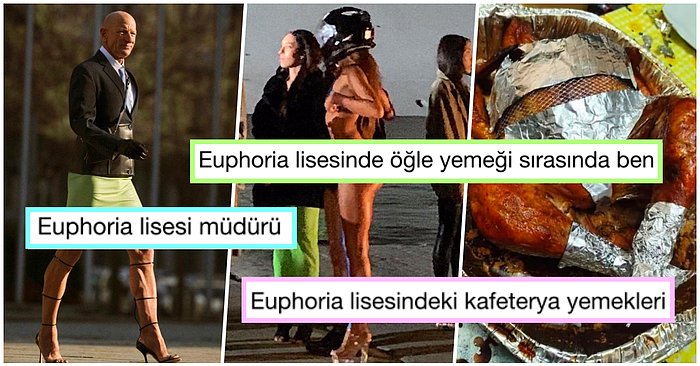 Euphoria'nın Işıltılı İkinci Sezonunu İzledikten Sonra Toz Bezi Gibi Hissedip Mizahını Konuşturan Kişiler