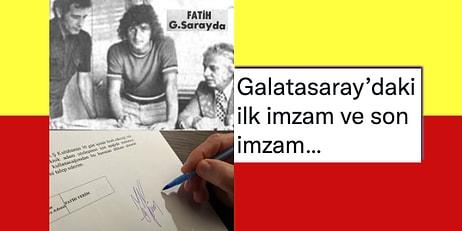 Fatih Terim'den Dikkat Çeken Veda Paylaşımı: "Galatasaray’daki İlk İmzam ve Son İmzam"
