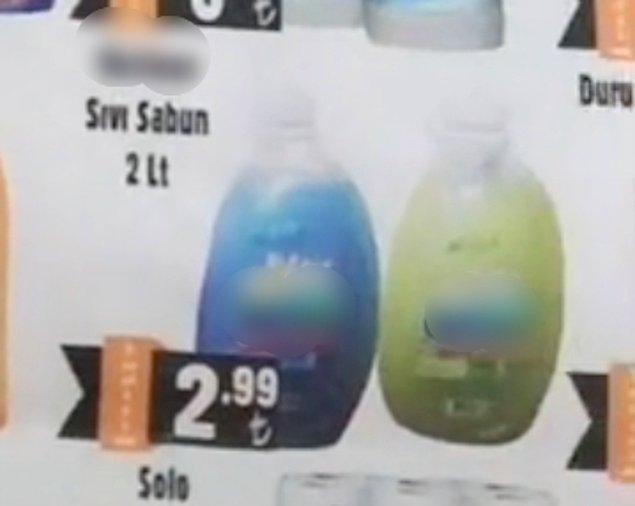 27. Sıvı sabun - 2.99 TL